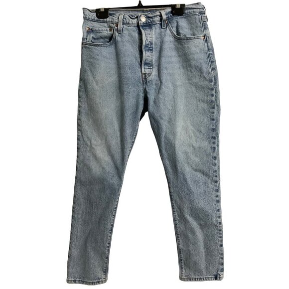 LEVI'S 501 S Premium Jeans Men Button Fly Big E sz. 32/28 - Picture 1 of 13